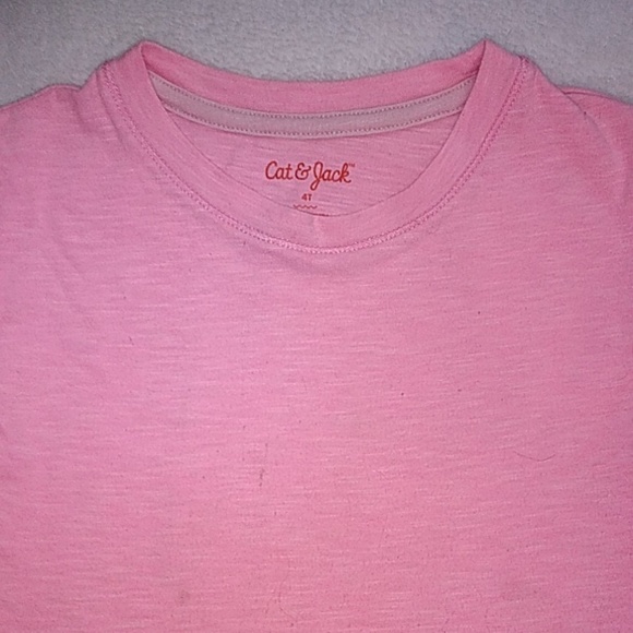 Girls Pink T-shirt size 4T - Picture 2 of 4